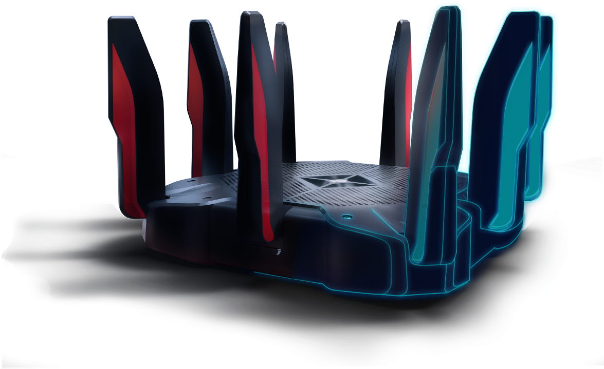 Now Get The Most Out Of It With The Archer C5400x Designed - Tp Link Archer C5400x (1300x718), Png Download