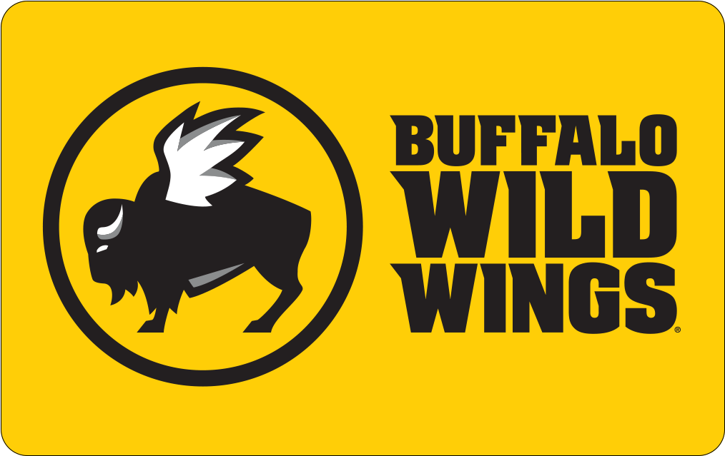 Buffalo Wild Wings® Gift Card - Transparent Buffalo Wild Wings Logo (1015x1015), Png Download