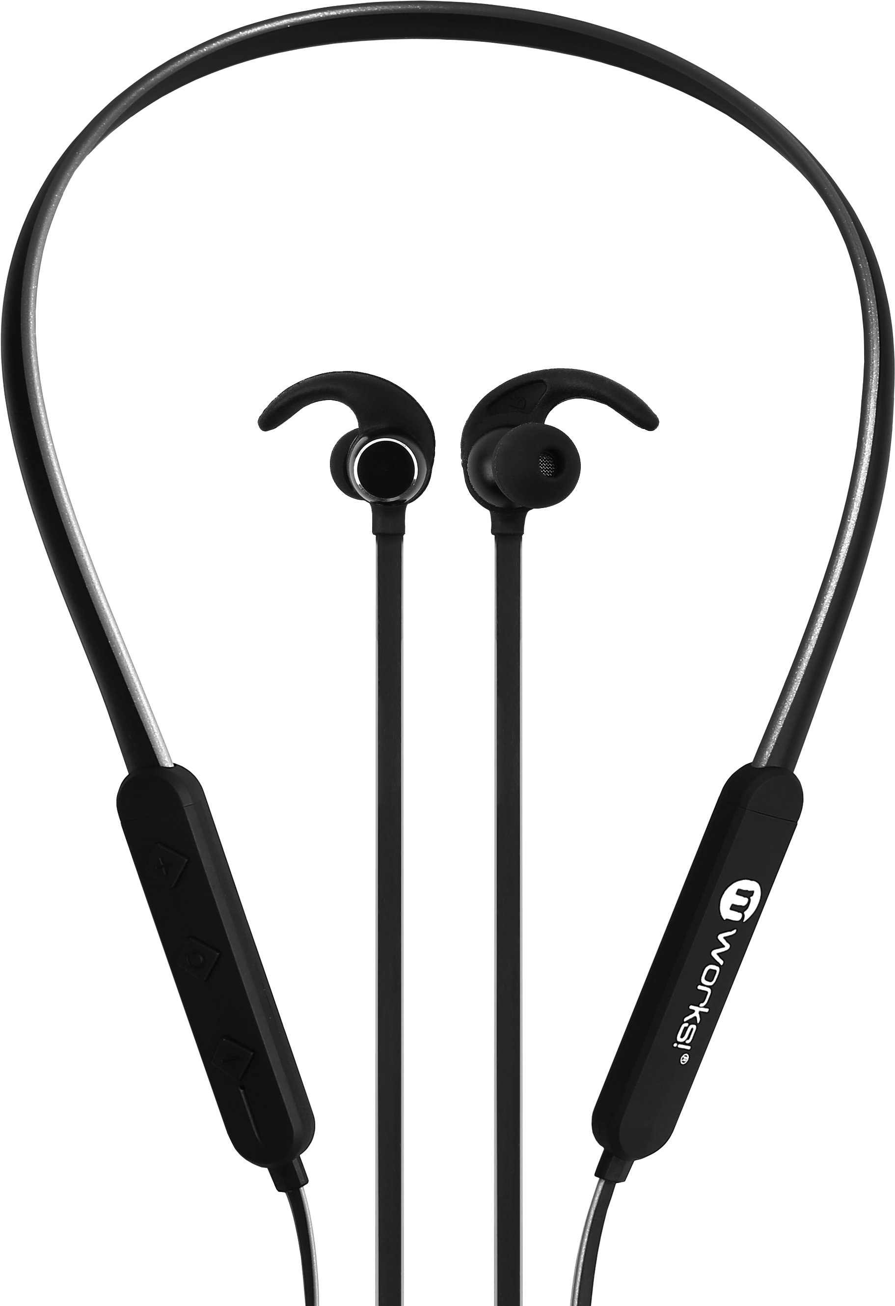 Sport Bluetooth Stereo Headset Black - Headphones (2900x2900), Png Download