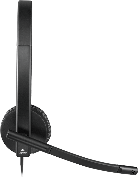 Download Logitech H570e Headset Logitech A 00064 PNG Image with No