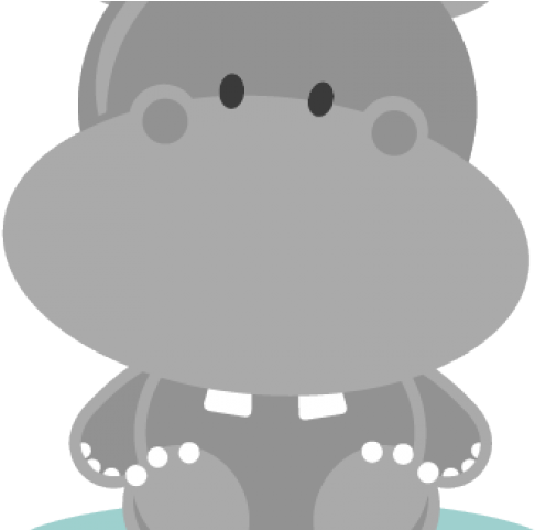 Baby Hippo Clipart Png (640x480), Png Download