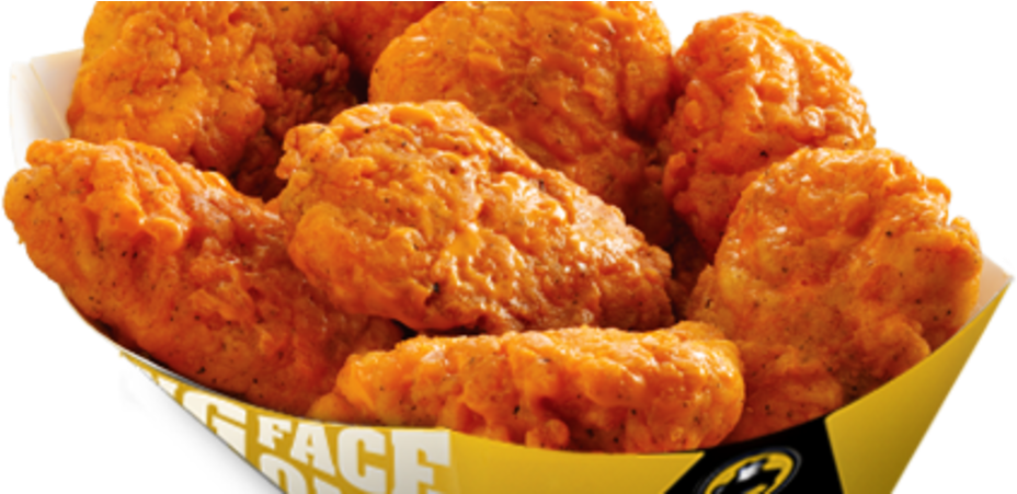 Mild Boneless Wings Bdubs (1094x450), Png Download