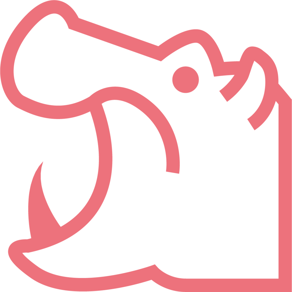 Hippo-icon@3x (1000x999), Png Download