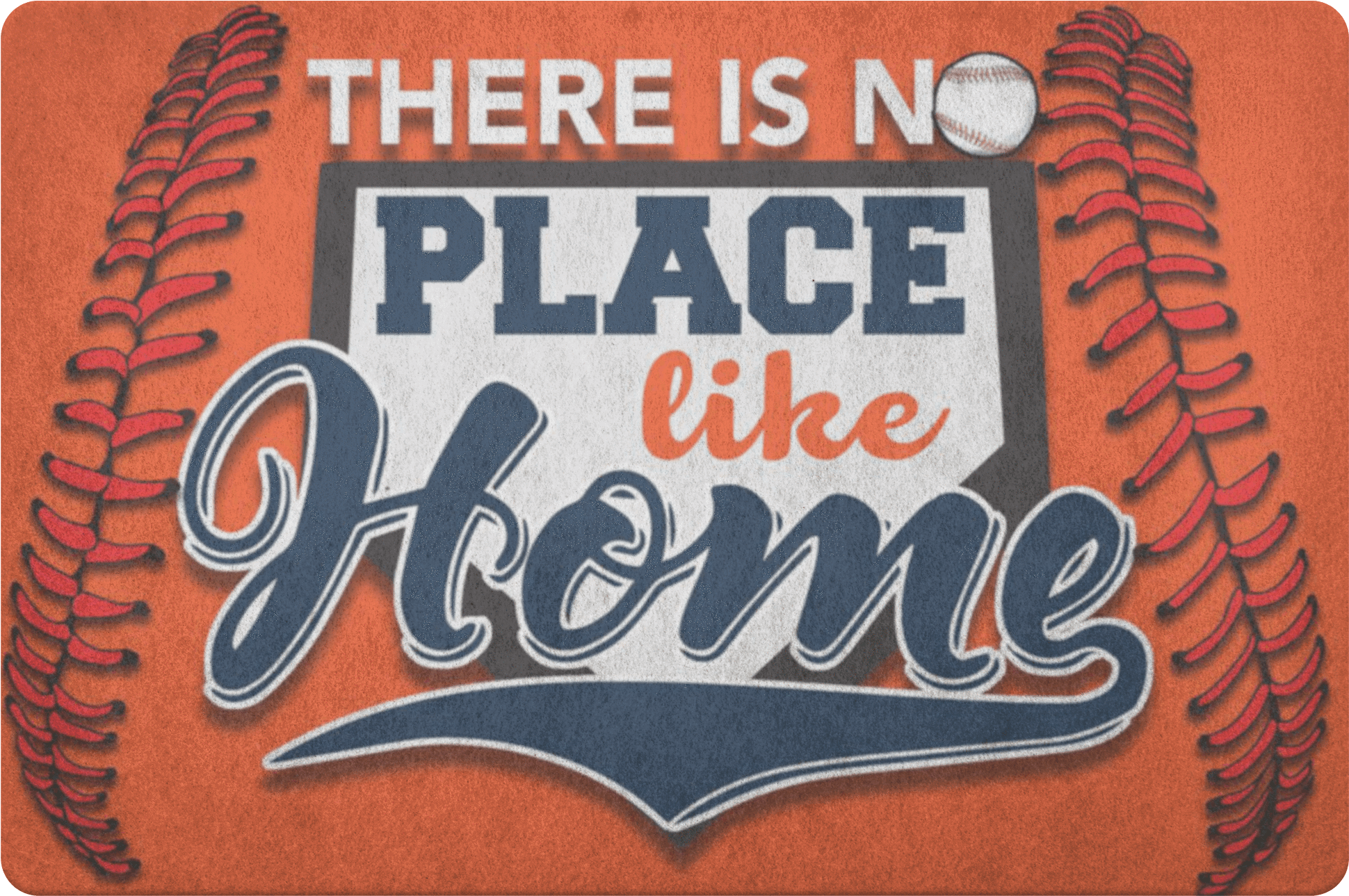 Detroit Tigers Baseball Doormat - Catholic University Of America (2000x2000), Png Download