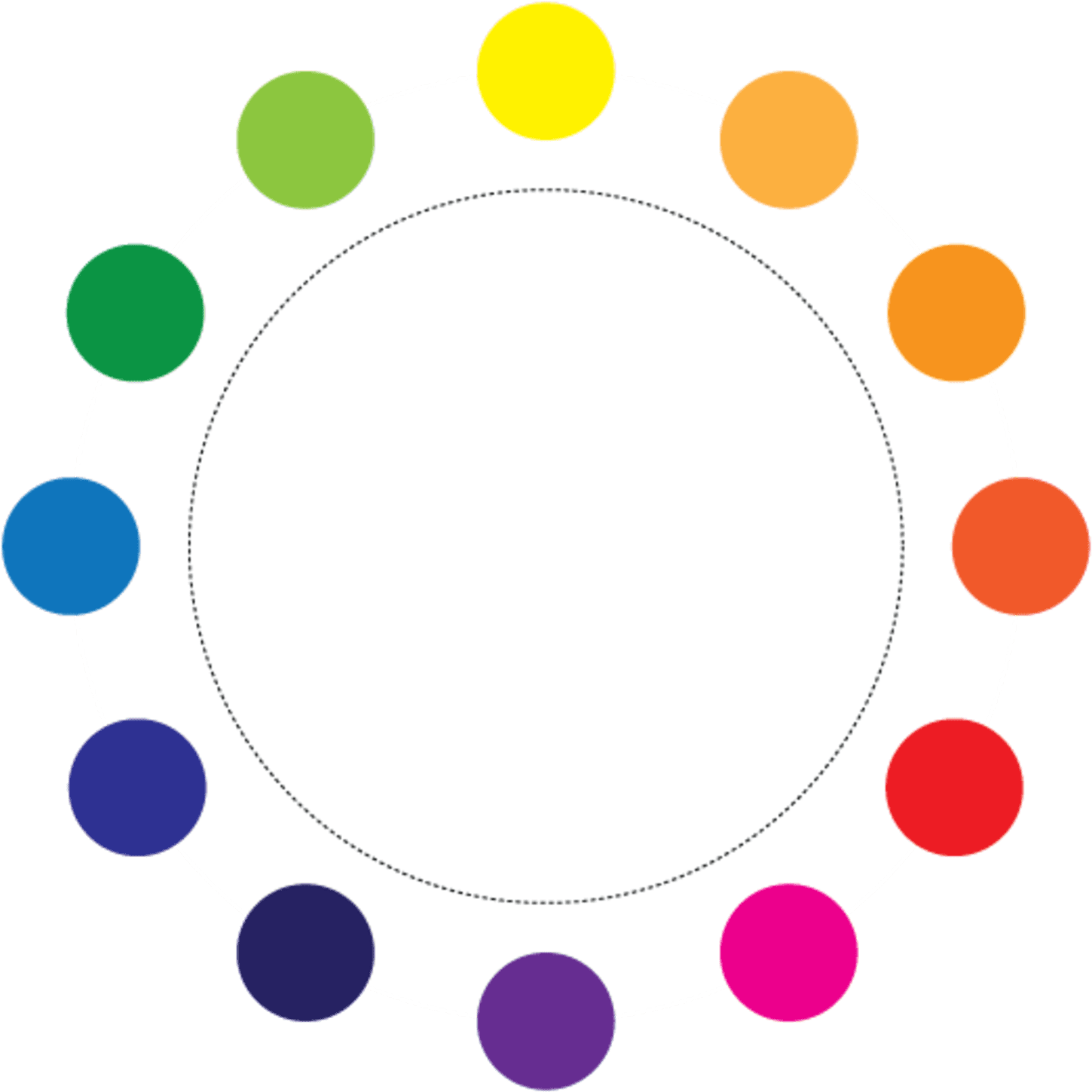 The Color Wheel - Circle (1500x1500), Png Download