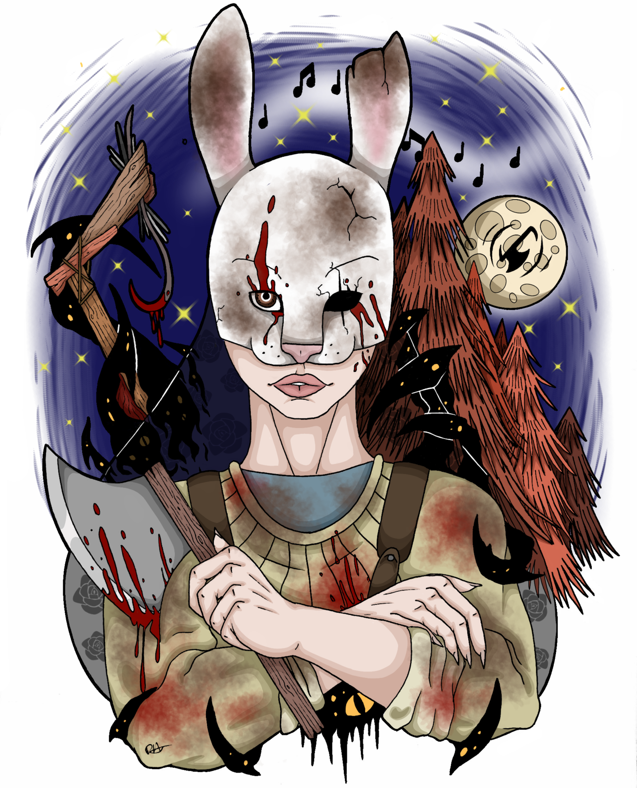 The Huntress From Dead By Daylight, Second In My Series (1280x1583), Png Download
