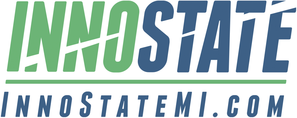 Innostate Michigan Logo - Electric Blue (1030x410), Png Download