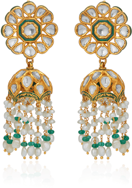 Sarvrati - Earrings (800x800), Png Download