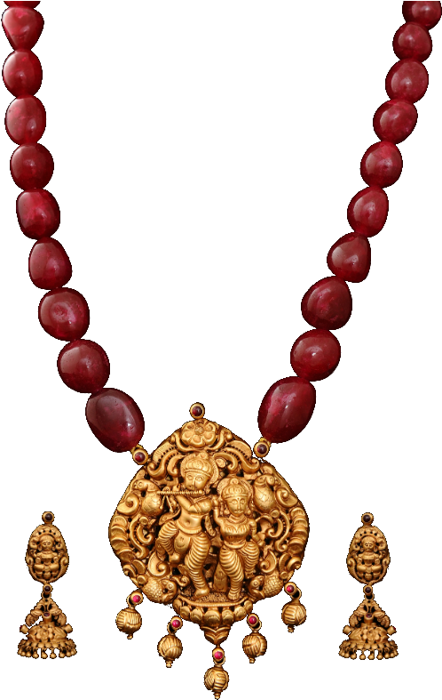 The 22 Karat Gold Ornaments Depict A Celebration Of - Bead (1920x815), Png Download