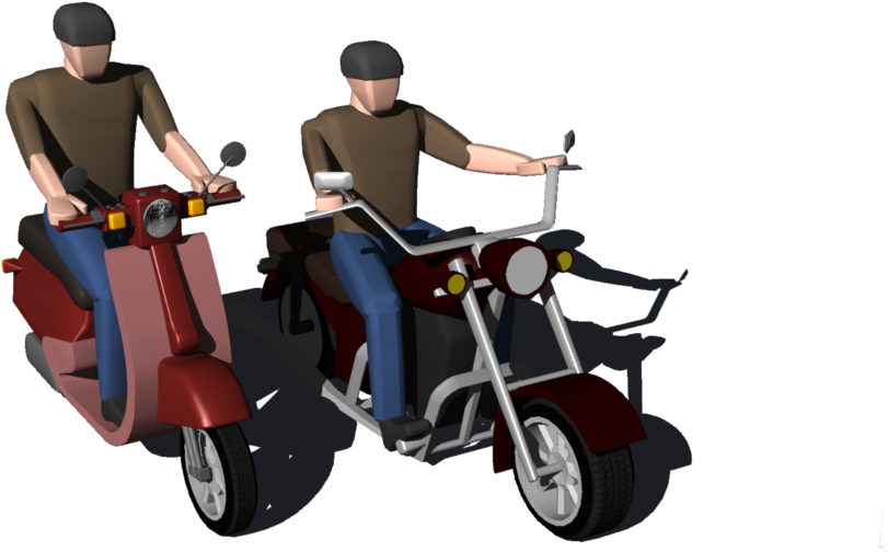 Two Wheelers - Scooter (1024x562), Png Download