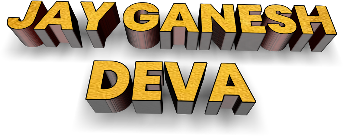 Jay Ganesh Morya - Graphic Design (1600x900), Png Download