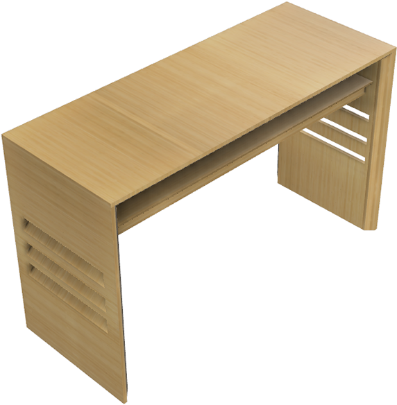 This Is A Table Used Every Day For Computer Programming - Coffee Table (1200x632), Png Download