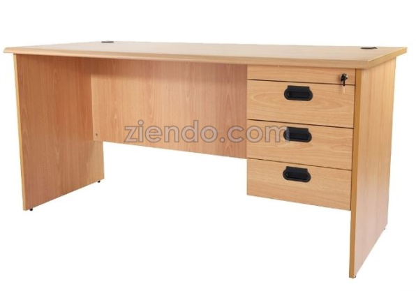 Previous - Office Table With Fixed Drawers (601x601), Png Download