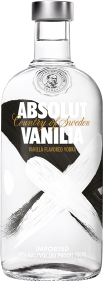 Absolut Vanilia Flavoured Vodka (312x559), Png Download