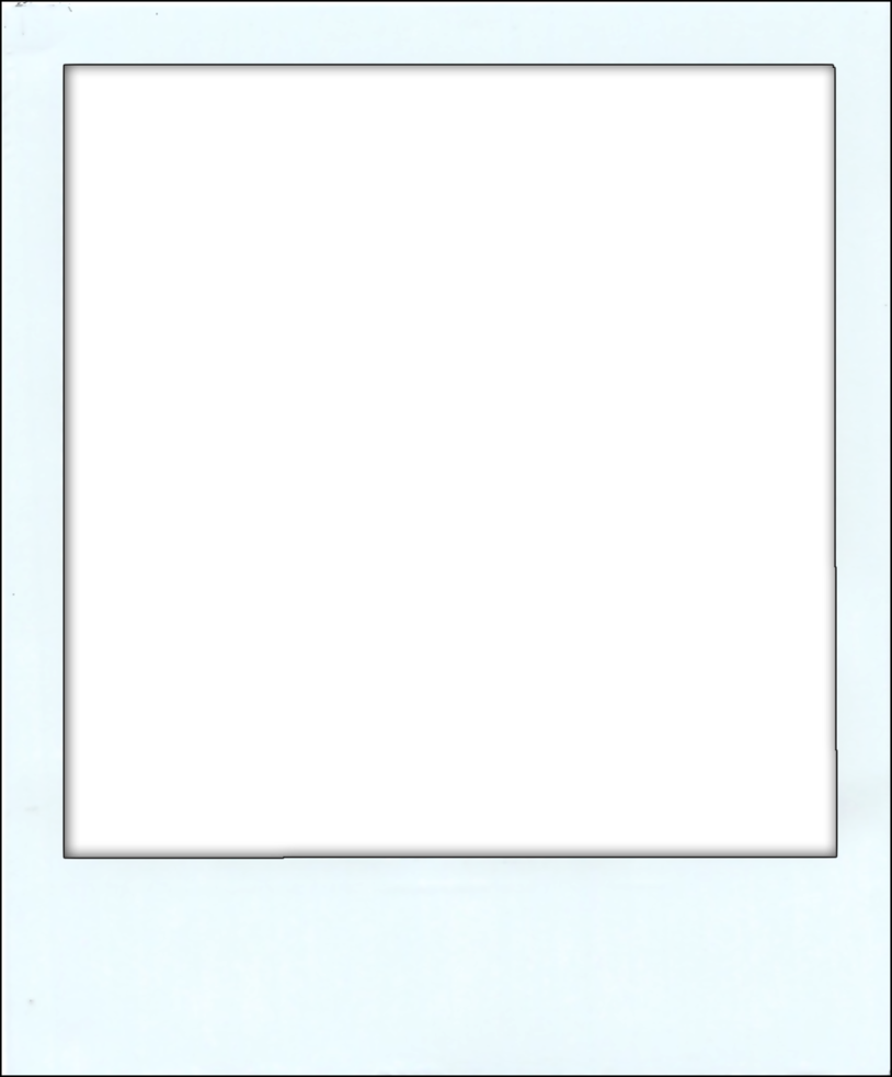 Polaroid Template Png - Рамка Как Для Полароида (814x982), Png Download