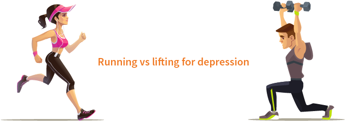 Exercise For Depression (837x251), Png Download