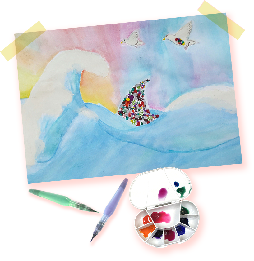 Read More - Child Art (817x842), Png Download