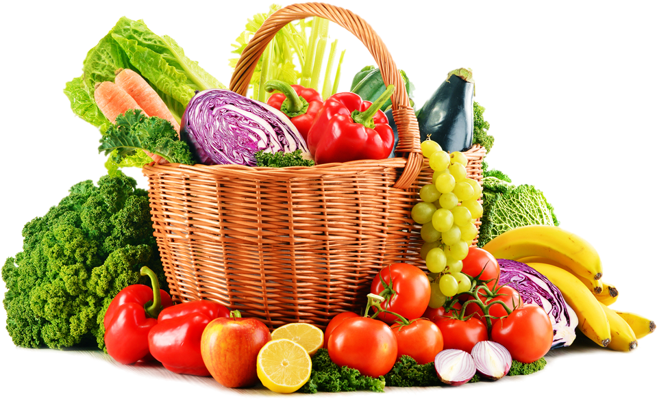 Frutas Y Verduras - Processed Fruit And Vegetables (1000x673), Png Download
