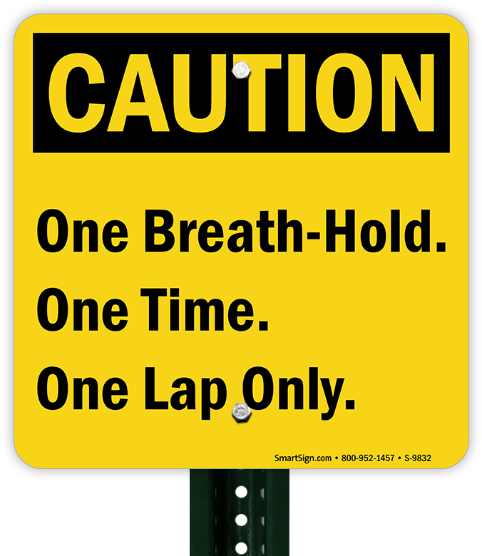 Caution Pool Sign - Caution Sign (800x800), Png Download