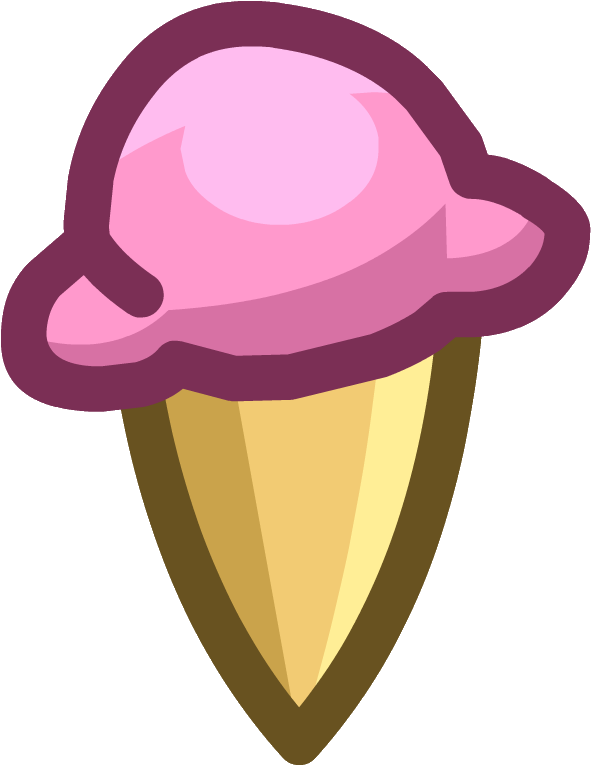 Ice Cream Emoticon (592x766), Png Download