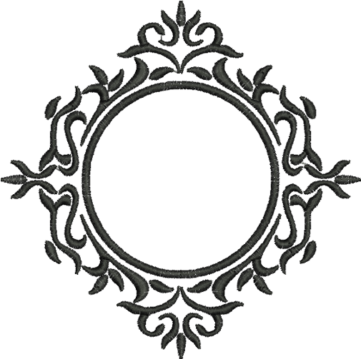 Moldura - Рамка На Монограмма Png (600x600), Png Download