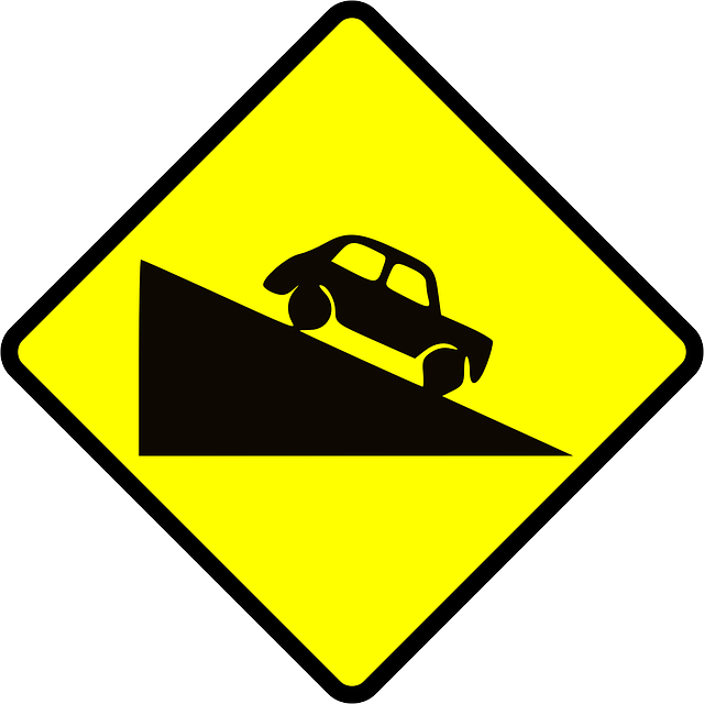 Sign, Signs, Traffic, Road, Hill, Caution, Steep, Slope - New Zealand (640x640), Png Download