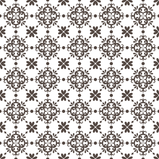 Arabesco Decora - Seamless Png (640x640), Png Download