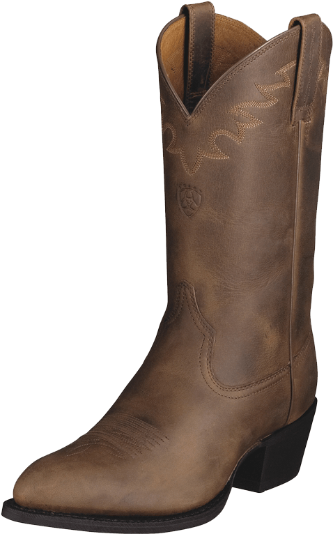 Ariat Men's Narrow Round Toe Sedona Boots - Brown - (650x824), Png Download