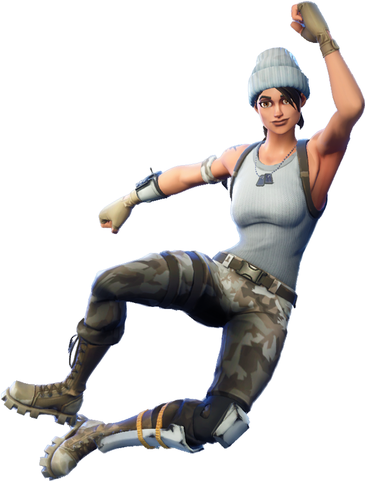 Fortnite Click Png Image - Fortnite Skin Transparent Background (1100x1100), Png Download