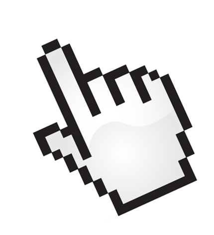 Pay Per Click - Computer Mouse Pointer Pngs (430x472), Png Download