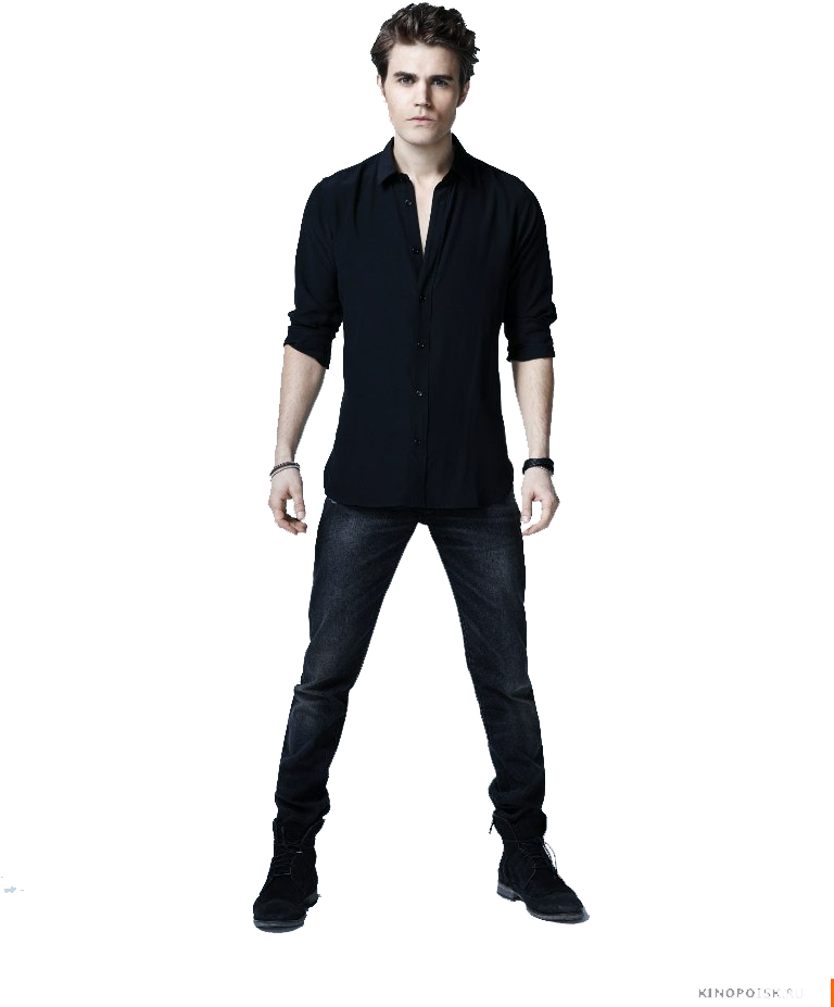 Vampire Png - Paul Wesley Photoshoot Vampire Diaries (767x1024), Png Download
