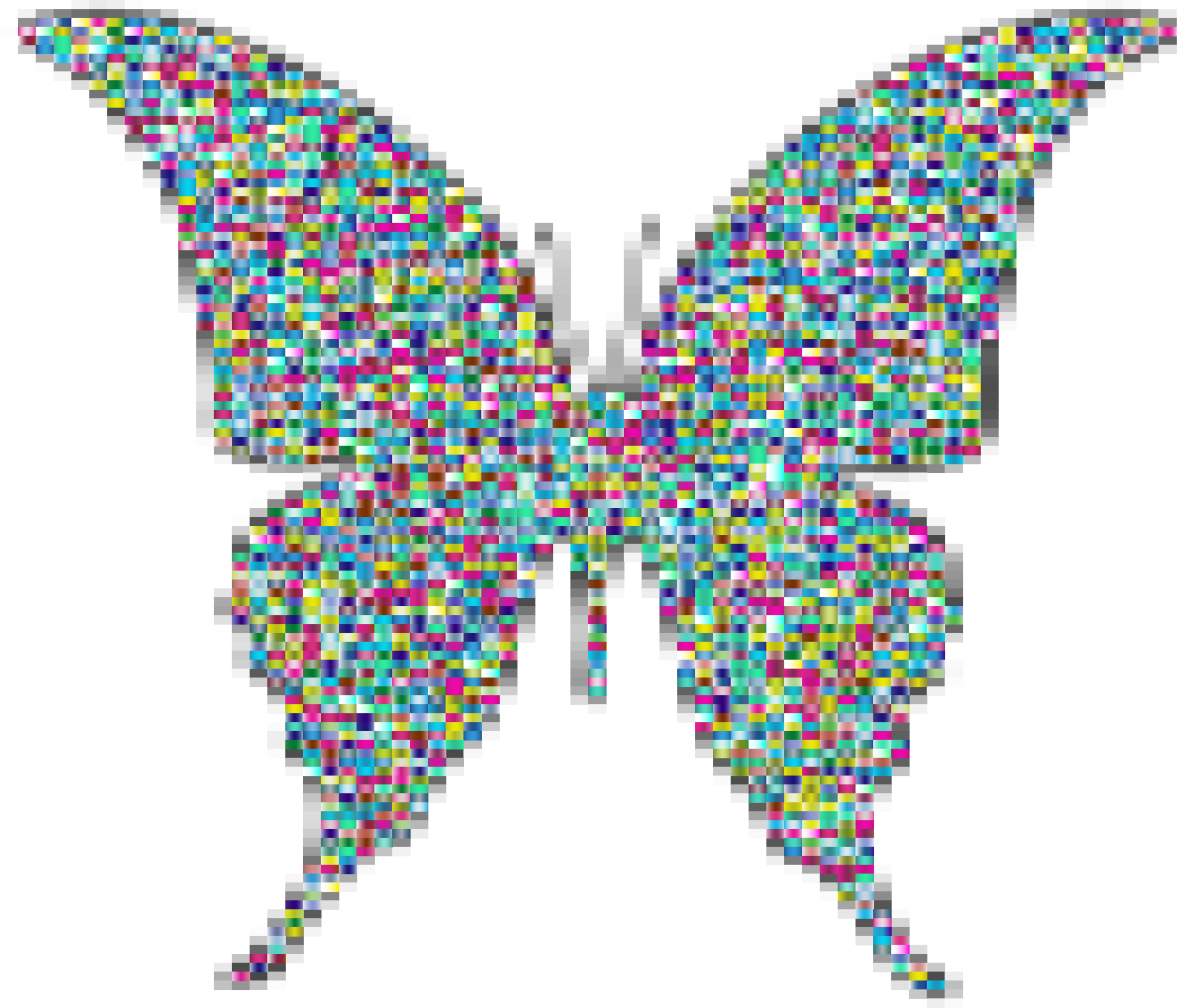 This Free Icons Png Design Of Iridescent Butterfly (2259x1934), Png Download