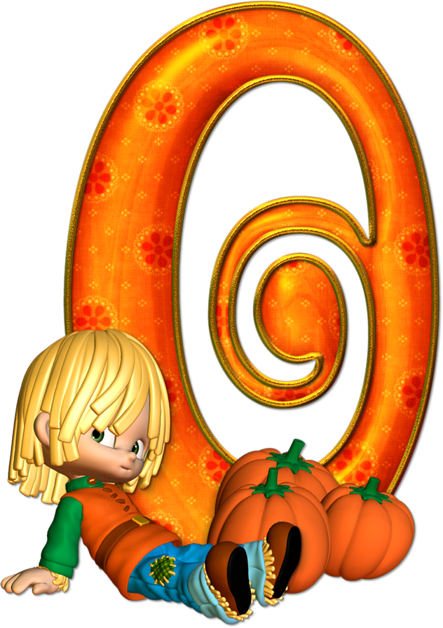 Ꭿϧc ‿✿⁀ - Alphabets And Numbers Autumn (632x896), Png Download