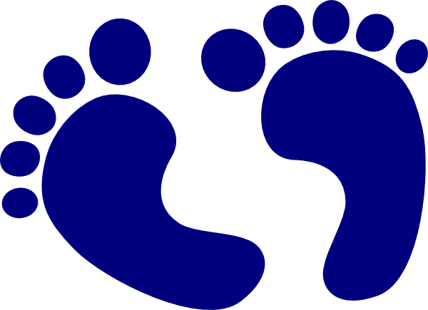 Baby Vector Footstep - Daddy To Be Baby Onesies (600x435), Png Download