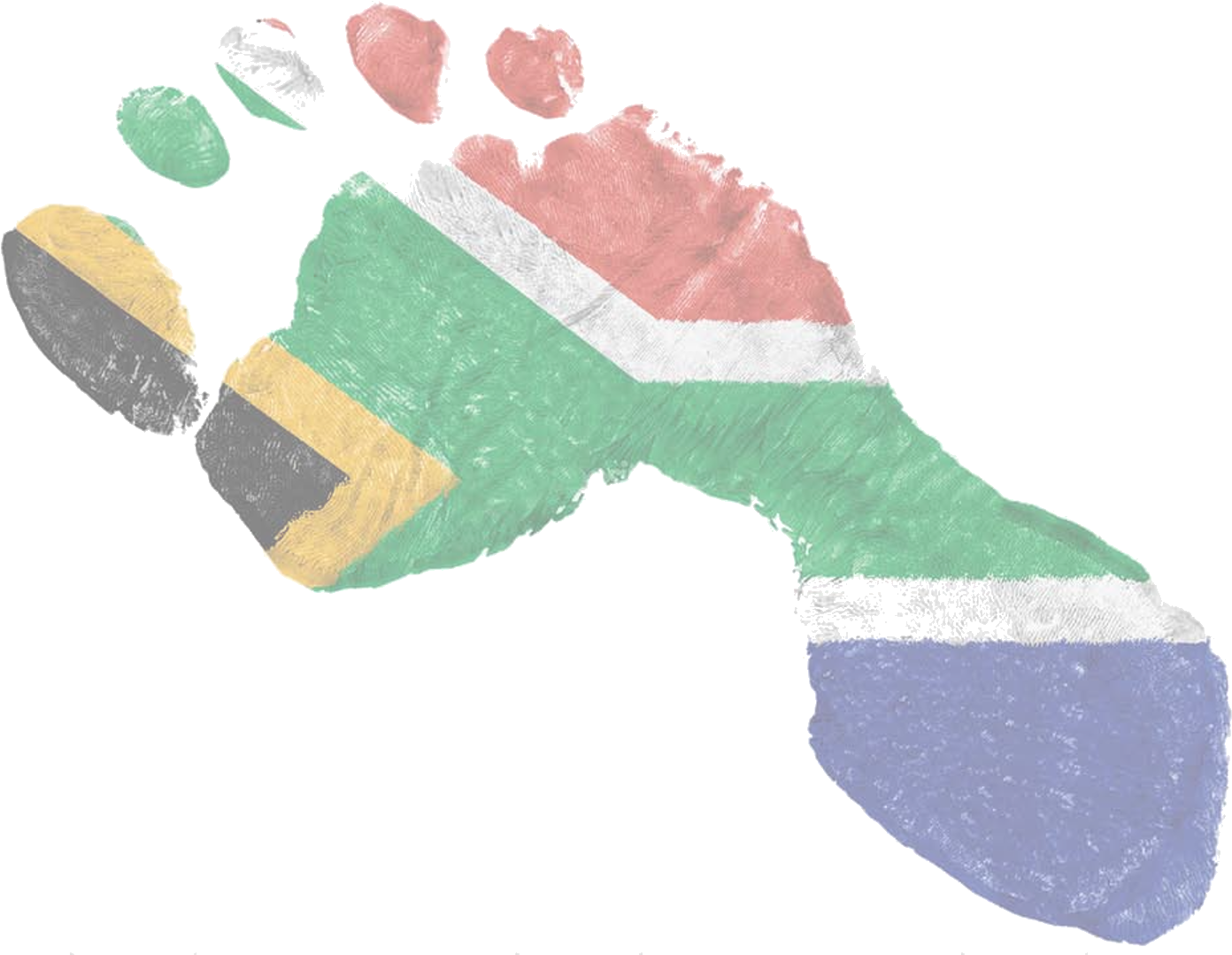 Our Footprint - Cool South African Flags (1437x1078), Png Download