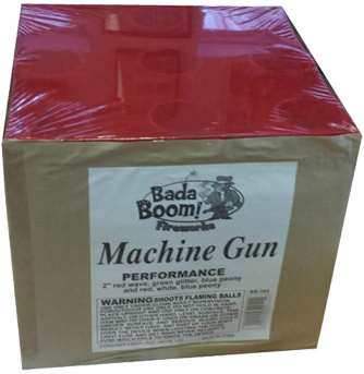 Machine Gun - Machine Gun Cake Firework (400x400), Png Download