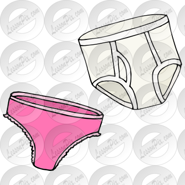 Underwear Picture For Classroom - Underwear Clipart (380x380), Png Download