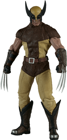 Action Figures Wolverine (600x600), Png Download