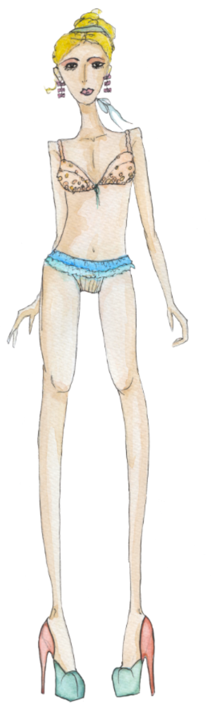 Alice Cupcake (787x2500), Png Download