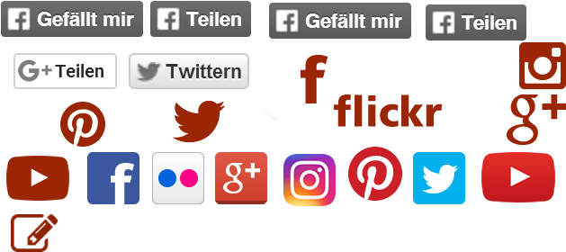 Google Plus Facebook Twitter - Flickr Photo Album Image Sharing T-shirt (646x295), Png Download