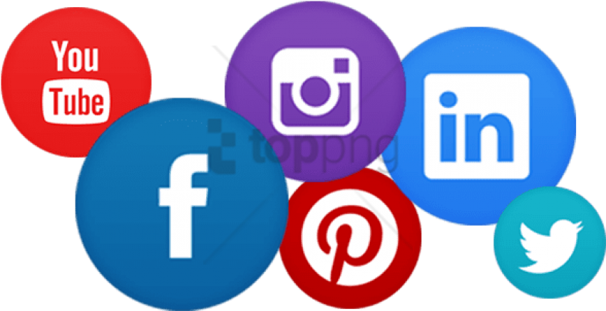 Including Facebook, Instagram, Twitter, Linkedin, And - Web Instagram Facebook Twitter Logos Vector (612x366), Png Download