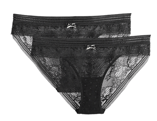 Ladies' Panties, Black - Undergarment (500x500), Png Download