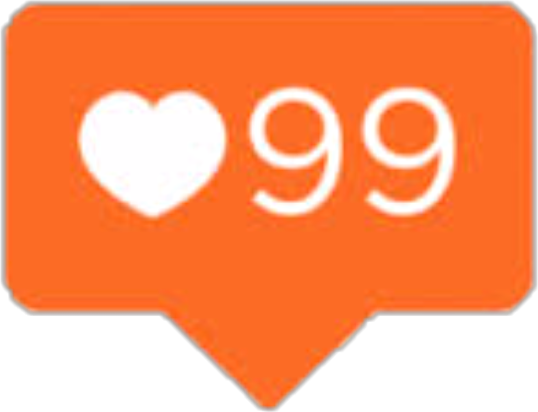 Instagram Clipart Instagram Heart - Sign (538x412), Png Download