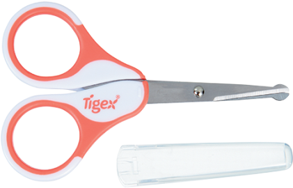 Tijeras Espatuladas Con Estuche - Coupe Ongle Bebe Tigex (420x420), Png Download