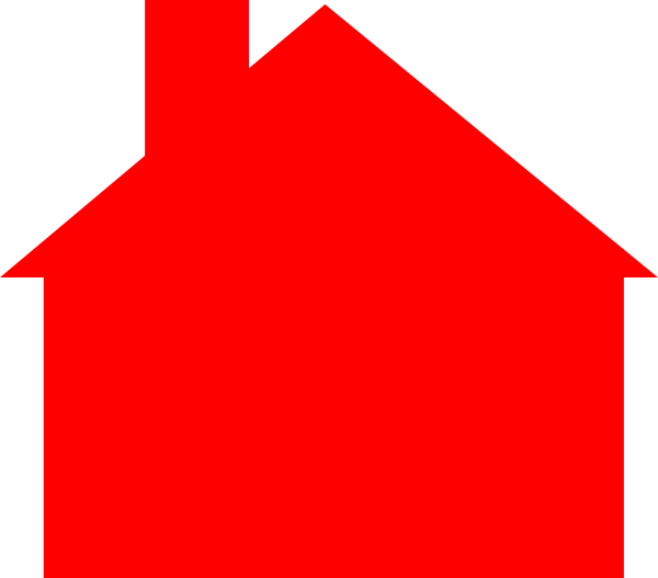396448894 Red House 3 Clip Ar - Red House Clip Art (600x527), Png Download