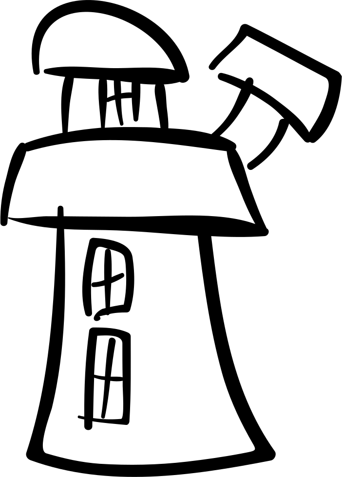 House Outline Comments - Icon (702x980), Png Download