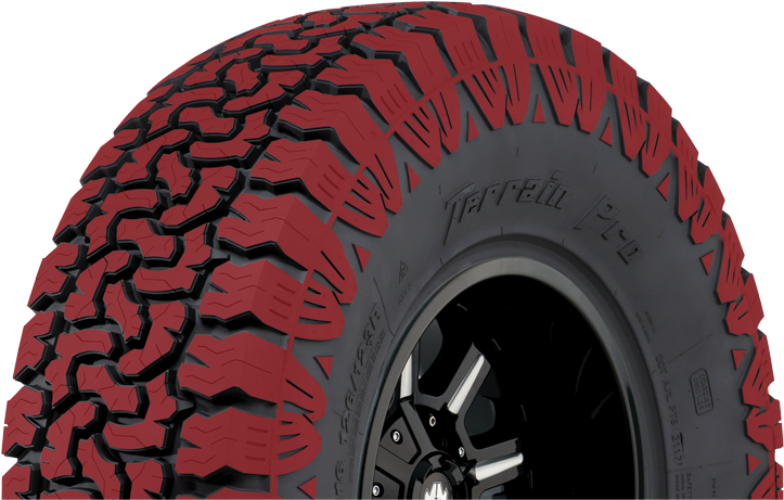 Advanced Compound Prevents Chipping And Delivers A - Amp Pro All Terrain Tires (722x481), Png Download