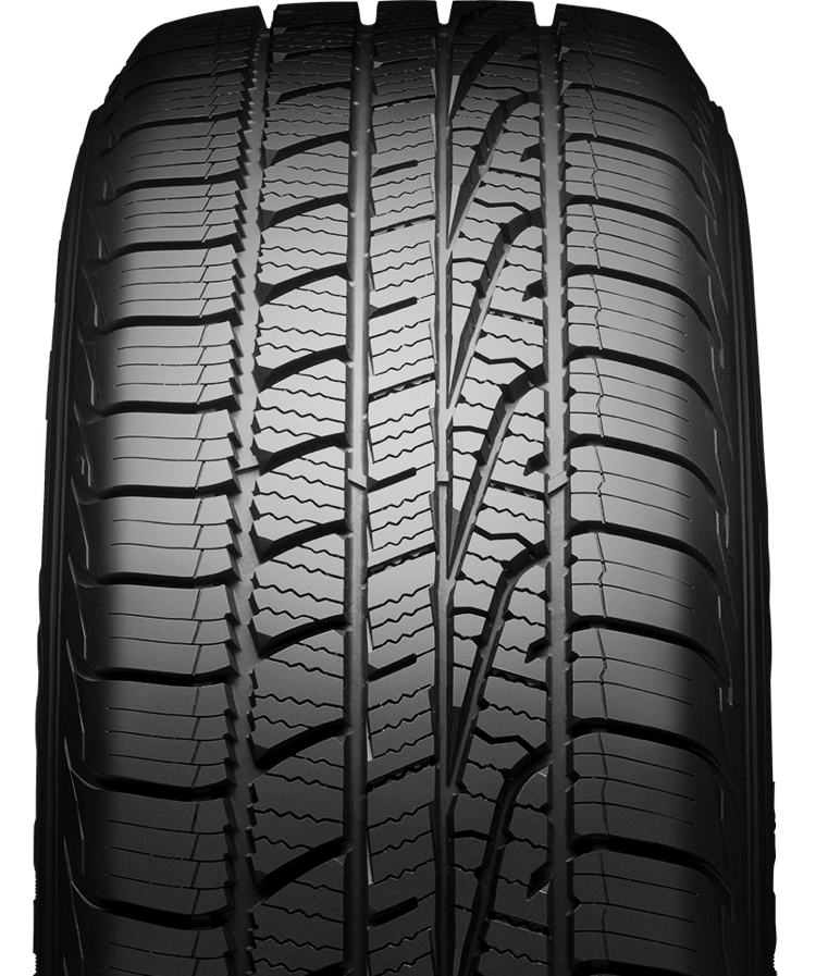 As The Tire Wears, Evolving Traction® Grooves Transition - Goodyear Tire And Rubber Company (750x897), Png Download