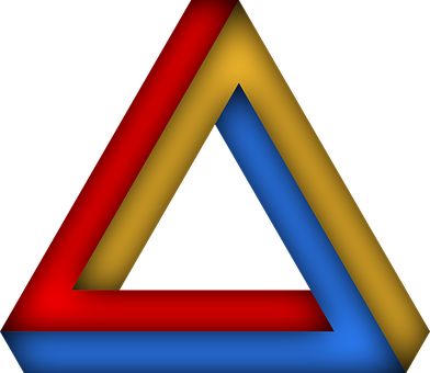 Triangle - Logo Segitiga Png (392x340), Png Download