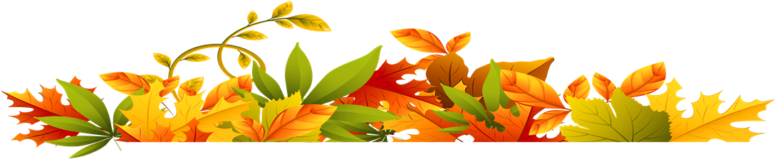 Monday, October 15, - Fall Border Clip Art Free (1141x247), Png Download
